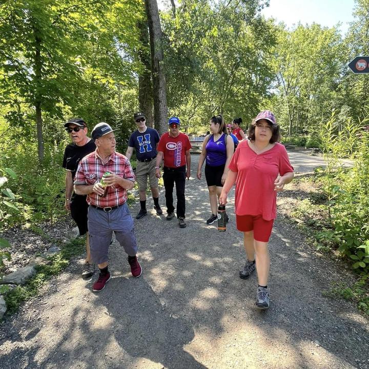 Partage et de sourires pour les personnes déficientes à Salaberry-de-Valleyfield